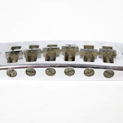 1973 Vintage Gibson SG Standard/Les Paul/ES325/L6S/Marauder Schaller Harmonica Bridge Chrome W.Germany 1970s Early Norlin Era image 4