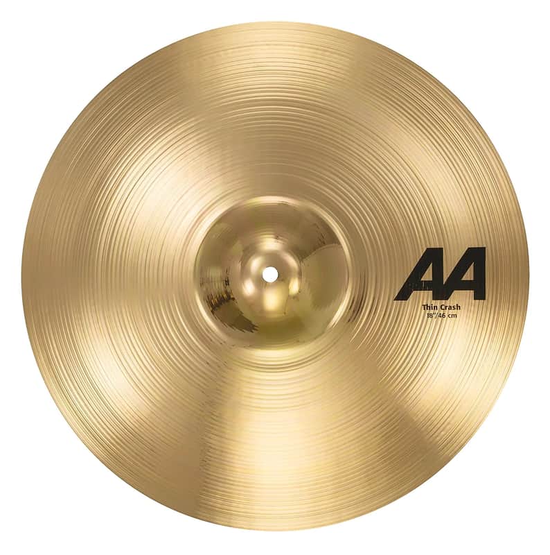 Sabian 18" AA Thin Crash Cymbal image 1