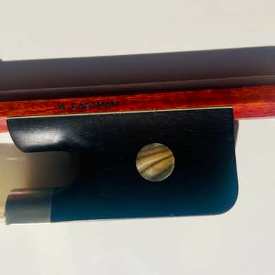 A. Eastman BB60F Pernambuco French Bass Bow 3/4 2024 image 4