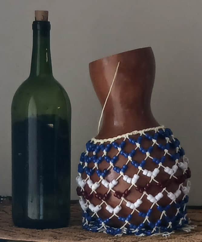 Sekere, netted gourd rattle, shekere image 1