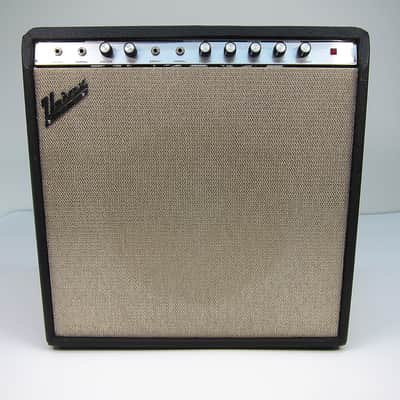 1965 Univox Amp U305R Thunderbolt (2) 6973's 1X15" Jensen Special Design all orig with footswitch image 1