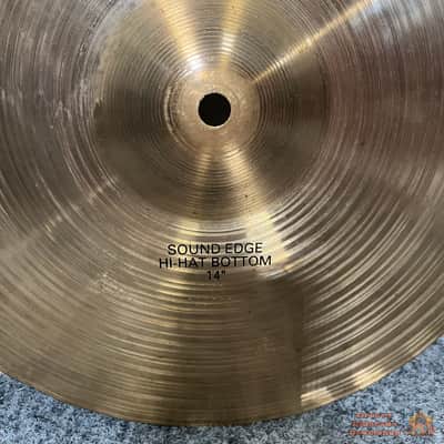 Paiste Alpha 14” Sound Edge Hihat BOTTOM cymbal image 2