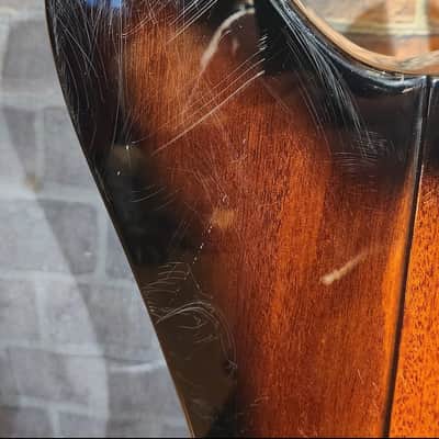 Epiphone 2018 Thunderbird-IV Vintage Sunburst-Good Player! image 21