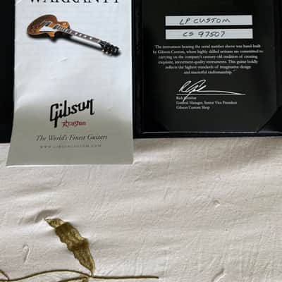 Gibson Les Paul Custom 2008 - Black/Gold image 7
