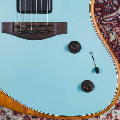Fender Acoustasonic Player Jazzmaster - Ice Blue image 6