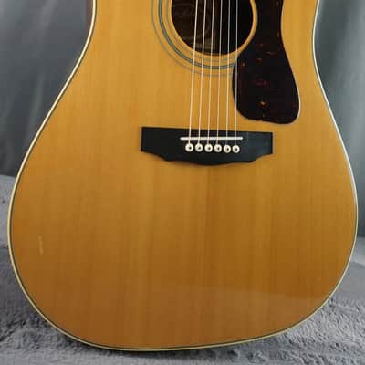 Aria GL500 Japan Acoustic Dreadnought w/ Hard Case | Reverb