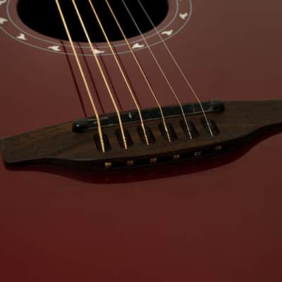 Ovation 1516VRM Ultra Series Solid Spruce Top Mid-depth Lyrachord Body 6-String Acoustic Electric Guitar w/Soft Case image 12