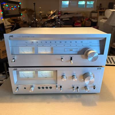 JVC JA-S22 Stereo Integrated Hifi Amplifier VUs + JTV22 Tuner Full Pro Servicing image 2