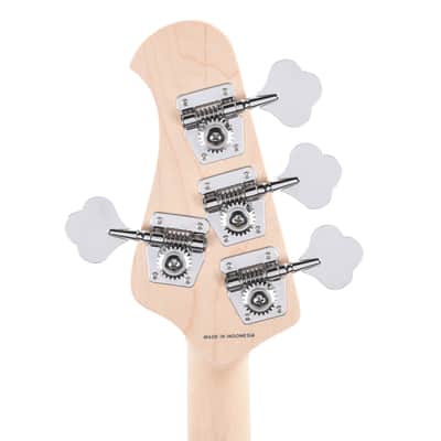 Sterling By Music Man StingRay RAY4 Chopper Blue Bass Guitar image 7