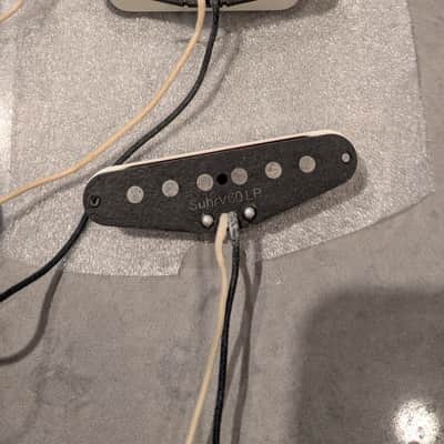Suhr V60 Low Peak Single Coil Pickup Set 2010s - White/parchment image 2