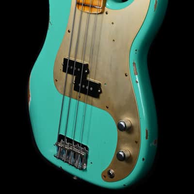 Fender Custom Shop '59 Precision Bass from 2018 in Seafoam Green with original Hardcase image 6