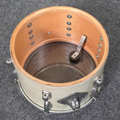 Used Vintage Slingerland Avante 60n 6pc Drum Set White Marine Pearl w/COB Snare - Good image 9