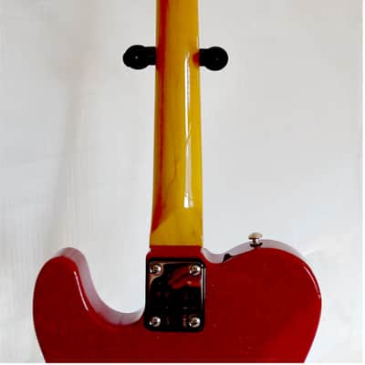 Leo Jaymz Elite Series "Popcaster" Electric Guitar - Sparkle Red image 9
