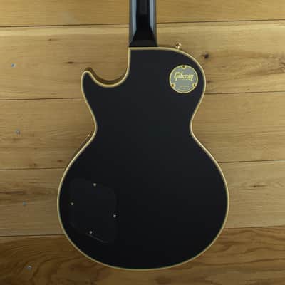 Gibson Custom M2M 1957 Les Paul Custom Reissue 2-Pickup VOS Ebony, Carmelita Neck, Lightweight Body 75611 image 4