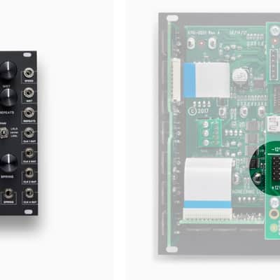 Strymon Magneto Four Head dTape Echo and Looper Eurorack Unit 2010s - Black image 1