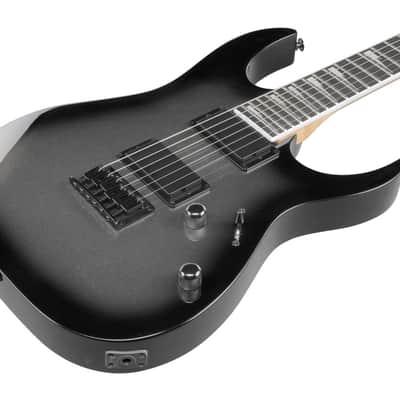 Ibanez GIO RG 6 String Electric Guitar - Metallic Gray Sunburst (GRG121DXMGS) image 9
