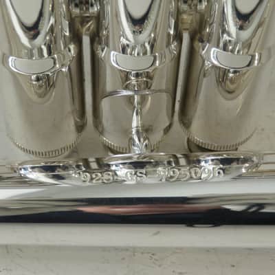 1992 Besson Sovereign BE-928 GS Silver Plated Cornet with Case - Superb! image 10
