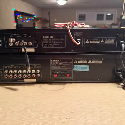 Nikko NA-40 Integrated Amplifier & NT-40 AM FM Stereo Tuner Serviced V Rare 🔥🎶 image 10