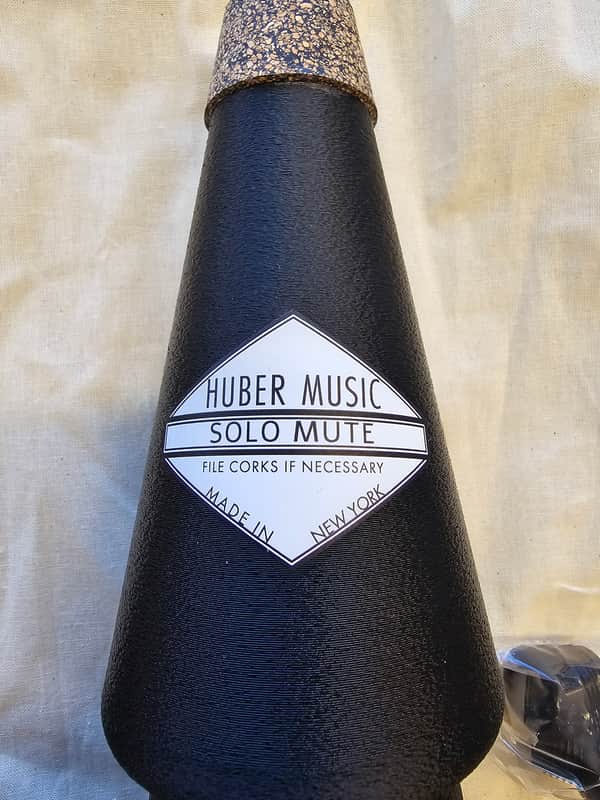 Huber Music Solo Mute 2026 - Black Plastic image 1