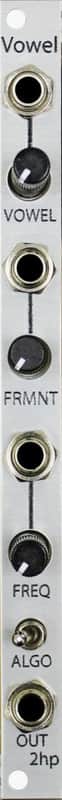 2HP VOWEL SILVER : BRAND NEW :  [DETROIT MODULAR] image 1
