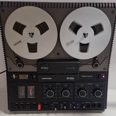 Aristona EW5504 Stereo Reel To Reel Recorder - With Dust Cover - New Belts image 2