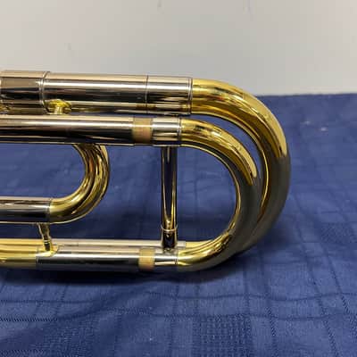 Used Yamaha YSL-682G Large Bore Tenor Trombone w/ F Attachment with Case and Mouthpiece Just Serviced image 10