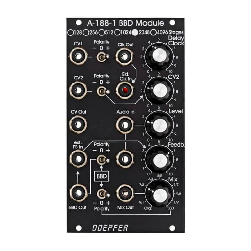 Doepfer A-188-1CV BBD Delay – 2048 Stages (Vintage Edition) Delay