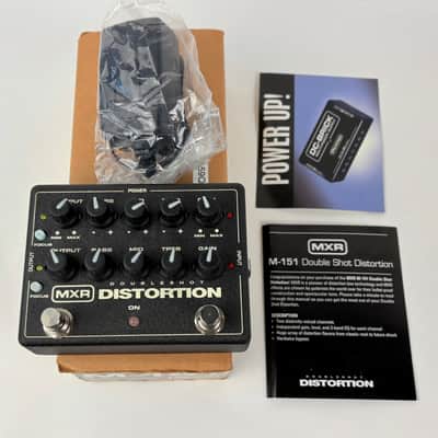 MXR M151 Doubleshot Distortion 2010s - Black image 2