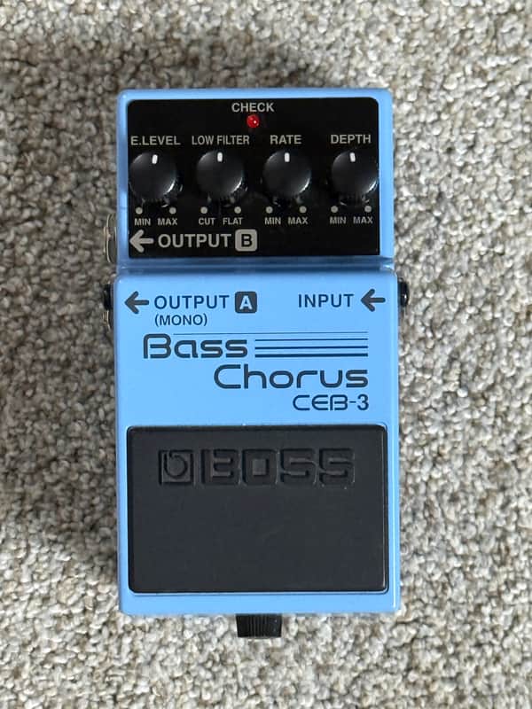 BOSS CEB-3 Bass Chorus Pedal | 2001-Present | Blue image 1