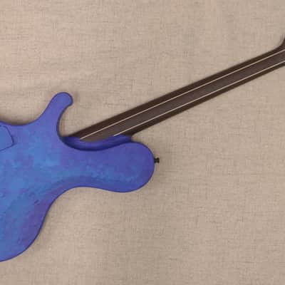 Lignum Single Cut Guitar 2024 Hand Painted Clear Satin image 15