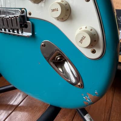 2025 Fender Custom Shop Stratocaster Pro Relic - Taos Turquoise image 6