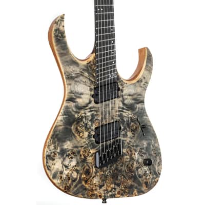 Mayones Duvell Elite VF 6 Trans Graphite - Custom Electric Guitar image 5