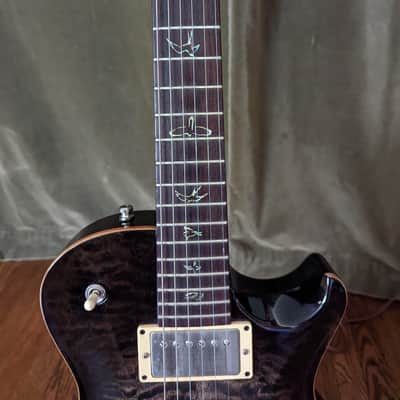 PRS - Paul Reed Smith SC245 57/08 Limited Edition 2008 Charcoal Burst Quilt 10 Top with Birds #39 image 3