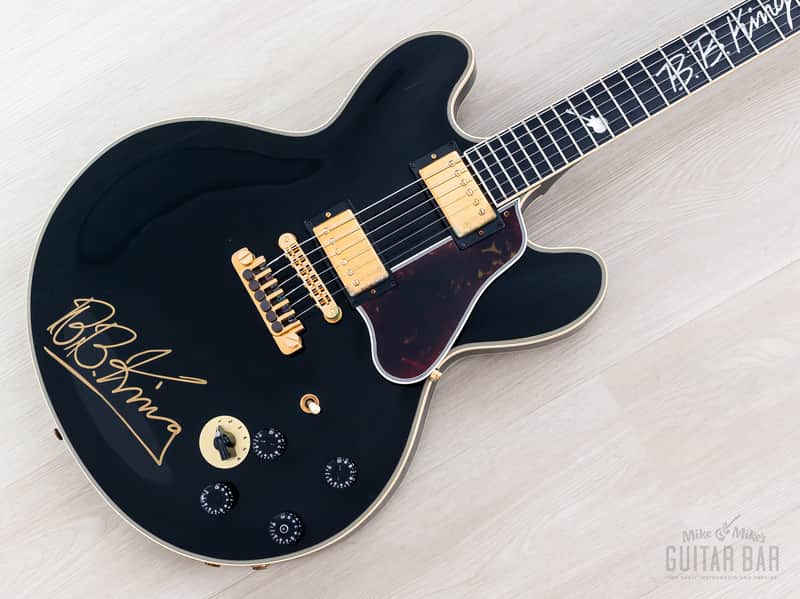 1997 Gibson B.B. King Lucille ES-355 70th Anniversary Limited Edition, Near-Mint & Signed w/ Case, Tags