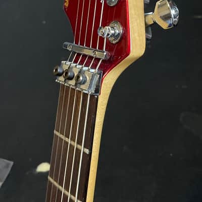 1984-85 Made in Japan Kramer Focus 3000 Left-Handed Lefty Candy Apple Red Strat Electric Guitar OHSC (Closet Queen) image 17
