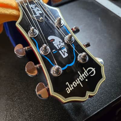 2002 Epiphone Ace Frehley Signature Les Paul 1997 - 2006 - Heritage Cherry Sunburst image 14