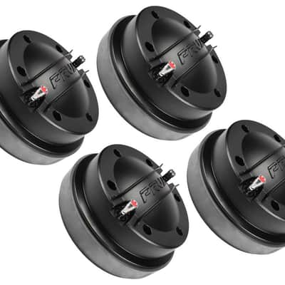 4x PRV Audio D4500Ph Trio 2″ Midrange Driver 500 Watts 4” Voice Coil 8-Ohms – TRIO Phenolic Diaphragm image 1