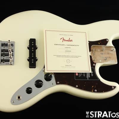 Fender American Professional II Jazz J Bass, LOADED BODY OWT Olympic White image 2
