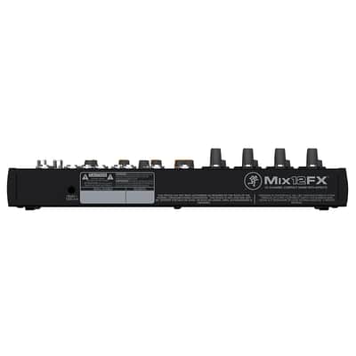 Mackie Mix12FX 12-Channel Live Studio Compact Mixer w Built In Effects - Open Box Mint image 5