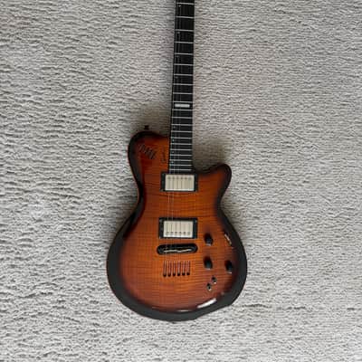 Godin LGX-SA with AAA Flame Maple Top image 2