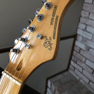 Priced Dirt Cheap! P90 Loaded Custom SX Strat W/ Fender SRV Neck Radius & Clapton Classic Vibe image 6