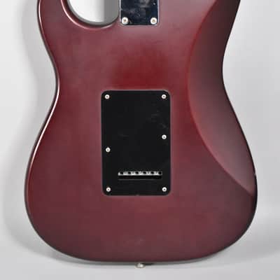 2002 Fender Standard Stratocaster Satin Metallic Red MIM image 5