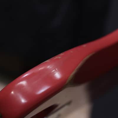 Fender Road Worn 50's Precision Bass Fiesta Red Seymour Duncan Pickups Electric Bass image 18