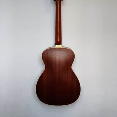 Guild Westerly Collection Series M-240E Troubadour - Pau Ferro Fretboard - 2019 - Present - DeArmond Tone Boss Sound Hole P/U - Vintage Sunburst (VSB) - Satin image 15