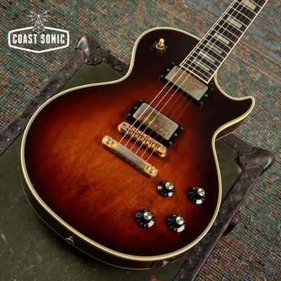 1982 Greco EGC68-50 Super Power Made in Japan Les Paul Custom Violin Burst image 7