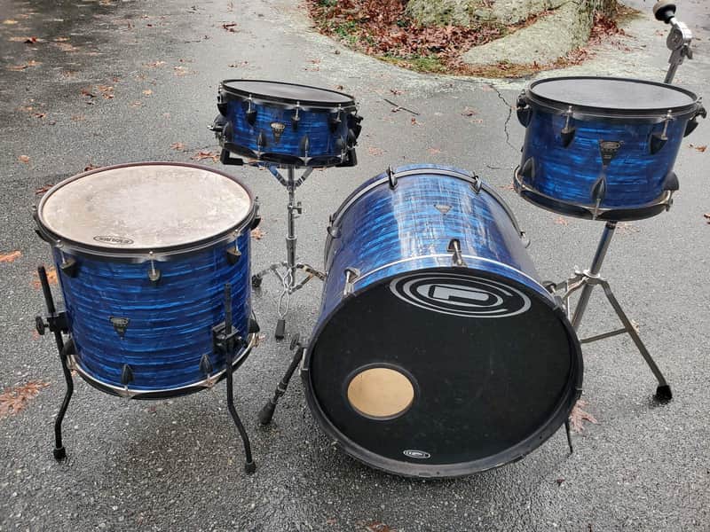 OCDP Venice series 4 piece Blue onyx finish,black hardware image 1