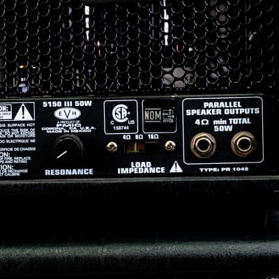 EVH 5150 III 50W 3-Channel Tube Amp Head (2011–2017) with EVH 212ST Cabinet image 11