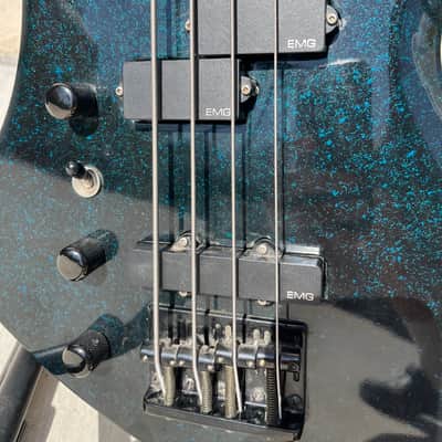 B.C. Rich Mockingbird Neck Through US made Bass Rare Scalloped 1987-1989 MIA image 5