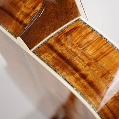 Bourgeois Luthier's Choice OM Style 45 - Koa w/ Holly Bridge & Binding image 12