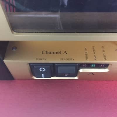 Marshall 9200 5881/EL34 100/100 Dual Monoblock Rack Power Amp 2010s - Gold image 23
